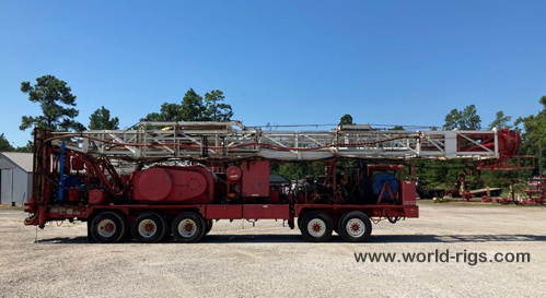 Workover Rig - 1984 Built - For Sale